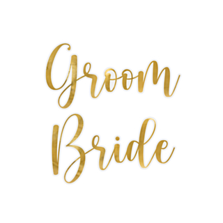 Bride & Groom Lasimerkit