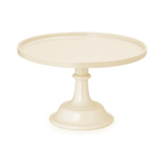 Kakkulautanen Jalalla Beige