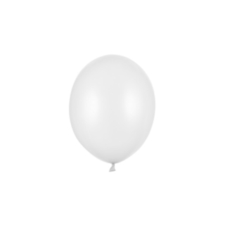 Ilmapallot Metallic Pure White