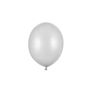 Ilmapallot Metallic Silver Snow