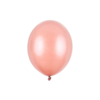 Lateksi-ilmapallot Metallic Rose Gold