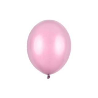 Lateksi-ilmapallot Metallic Candy Pink