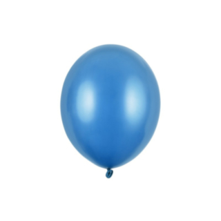 Lateksi-ilmapallot Metallic Caribbean Blue