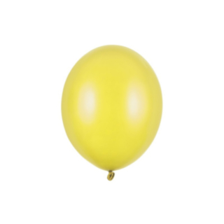 Lateksi-ilmapallot Metallic Lemon Zest