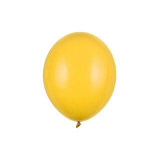 Lateksi-ilmapallot Pastelli Honey Yellow