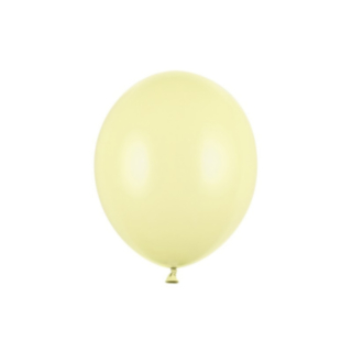 Lateksi-ilmapallot Pastelli Light Yellow
