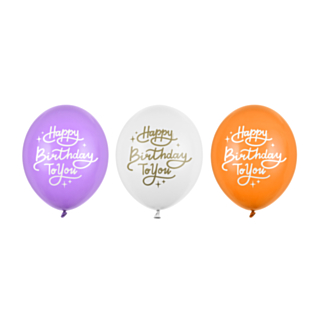 Happy Birthday To You Ilmapallo Sekoitus