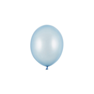 Pienet Ilmapallot Metallic Baby Blue