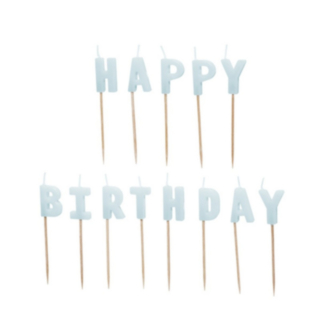 Happy Birthday Kakkukynttilät Vihreä