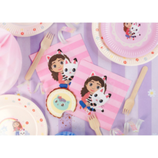Gabbyn Nukketalo® Gabby & Pandy Paws Servietit