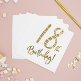 18th Birthday -servetit