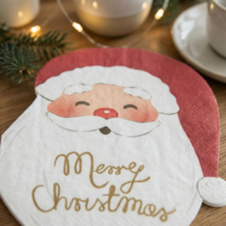 Merry Christmas Joulupukki Servetit