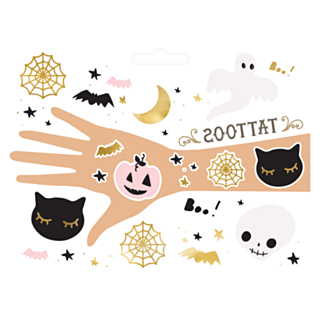 BOO Halloween siirtotatuoinnit