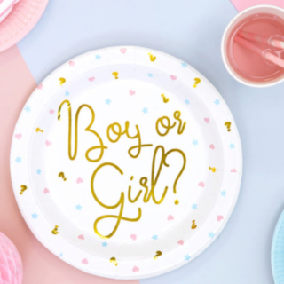 Boy or Girl Pahvilautaset
