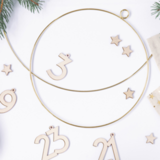 Metalliset Koristerenkaat Kulta