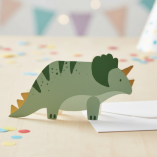 Triceratops Kutsukortit
