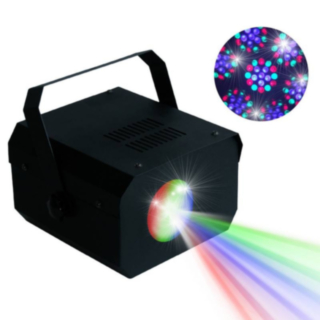 Ääniaktivoitava RGB-valoprojektori