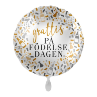Grattis På Födelsedagen Foliopallo