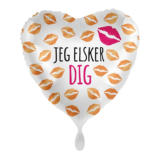 Jeg Elsker Dig Huulet Foliopallo