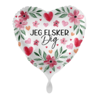 Jeg Elsker Dig Kukka Foliopallo