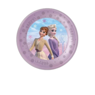 Frozen® Uudelleenkäytettävät Muovilautaset