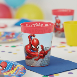 Spider-Man® Uudelleenkäytettävät Pahvikupit