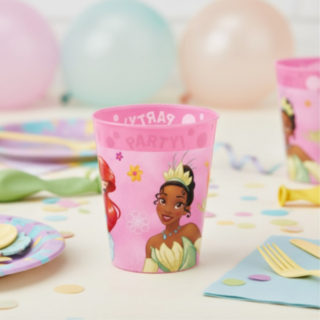 Disney Princess® Uudelleenkäytettävät Muovikupit