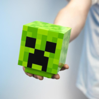 Minecraft Creeper -lamppu