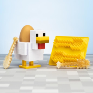 Minecraft Munakuppi & Paahtoleipämuotti