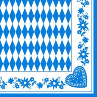 Baijerilaiset Kuviolliset Servetit