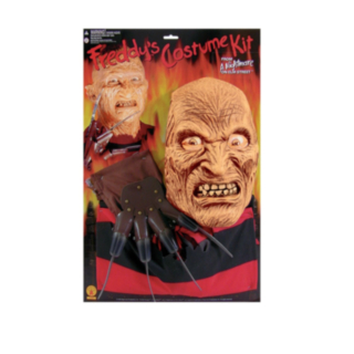 Freddy Krueger® Naamari ja Hansikas Setti