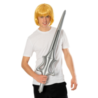 He-Man® Peruukki & Puhallettava Miekka