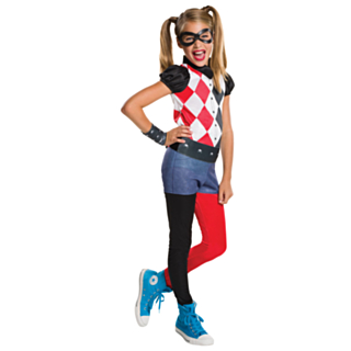 Virallisesti lisensoitu DC Comics® -Harley Quinn lasten asu