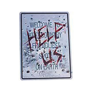 Help Us Halloween Kyltti
