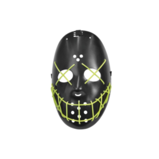 Anarkia LED Naamari Musta/Neon