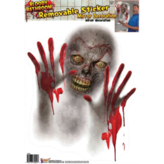 Verinen Zombie Ikkuna & Peili Tarra
