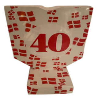 40 vuoden Tanskan LippuLauluteline