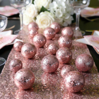 Glitterpallot Ruusukulta
