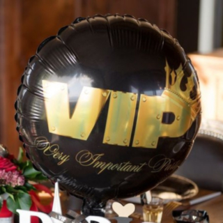 Pyöreä VIP Foliopallo
