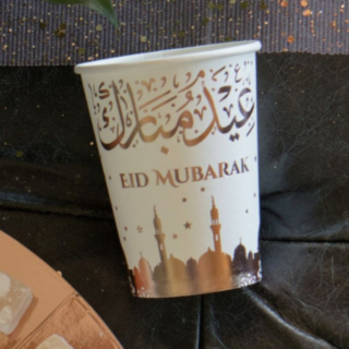 Eid Mubarak -pahvimukit
