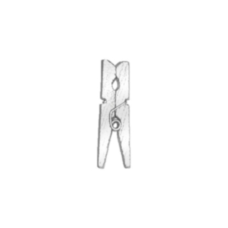 Pyykkipojat 3,5 cm Hopea