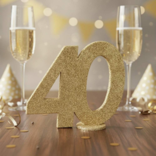 40 Vuoden Pöytänumero Kulta