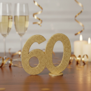 60 Vuoden Pöytänumero Kulta
