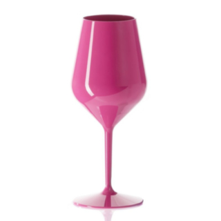 Premium Muoviset Viinilasit Pinkki