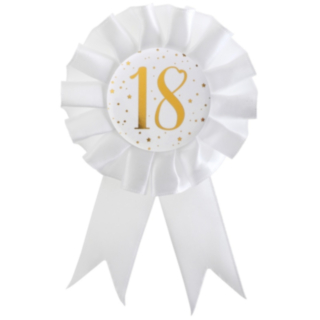 18 Vuotis Ruusuke Valkoinen/Kulta