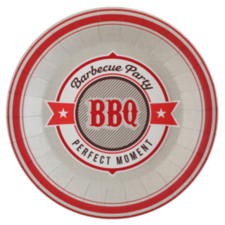 Barbecue Therapy Kertakäyttölautaset