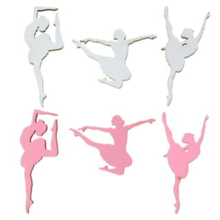 Ballerina Pöytäkoristeet Vaaleanpunainen/Valkoinen