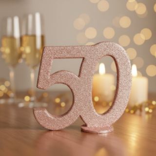 50 Vuotis Pöytänumero Ruusukulta