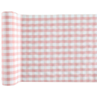 Ruudullinen Kaitaliina Vaaleanpunainen