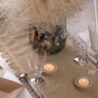 Puuvilla Kaitaliina Beige